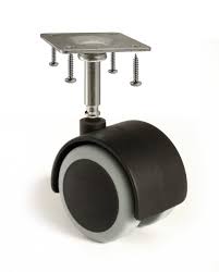 floor protecting rubber caster wheel