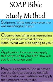 One Of The Most Simple Bible Study Methods Take Only A Few Minutes But Will Stick With You Soap Bible Study Bible Study Tools Read Bible