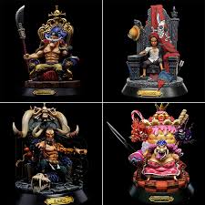 Anyways, if kaido and shanks fought one on one, shanks would win because of his haki strength, his intelligence, and, most importantly, his it's is stated in one piece that shanks had intercepted kaido when kaido was attacking whitebeard on the way to marineford for ace, shanks and kaido fought. One Piece 4 Kings Edward Newgate Shanks Kaido Charlotte Linlin Figure Model Toy Ebay