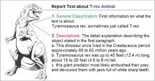 Example Of Report Text About Animal T Rex Bahasa Inggris Inggris Bahasa