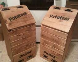 Potato bins for pantry floor counter or wall. 13 Potatoes Bins Ideas Potato Bin Potato Storage Potato Storage Bin