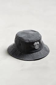 Stussy Washed Stock Lock Bucket Hat Hats For Men Urban Wear Women Urban Outfits