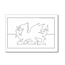 Welsh Flag Colouring Sheet Flag Coloring Pages Welsh Flag Wales Flag