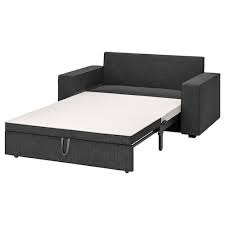 Hammarn Bettsofa Knisa Dunkelgrau Schwarz 120 Cm Ikea Osterreich Bettsofa Sofa Sofa Bett