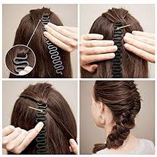 The man braid is a hairstyle that demands a certain length of hair. Amazon Com French Centipede Hair Braiding Tool Braider Roller Hook With Magic Hair Twist Styling Bun Hair Band Accessories Arts Crafts Sewing