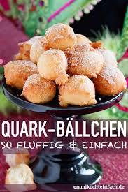 Quarkballchen So Einfach Gemacht Emmikochteinfach Rezept Rezeptideen Food Network Lebensmittel Essen