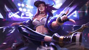 K Da League Of Legends 4k 8k Hd Lol Wallpaper Kda eve, neon art, 4k. k da league of legends 4k 8k hd lol