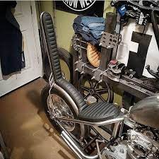 Weston Boege On Instagram King And Queen Seat Looks Right At Home On Its New Bike Go Check Out Rut31 S Tough Xs Build King And Queen Seat Seating Bike