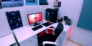 Not Bad For A Beginner Gaming Room Setup Laptop Gaming Setup Video Game Rooms