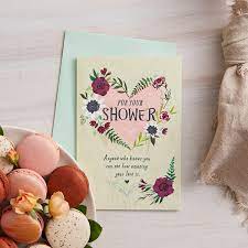 Before tying the knot, brides take a beat to relax and celebrate with their closest friends and loved ones. Bridal Shower Wishes What To Write In A Bridal Shower Card Hallmark Ideas Inspiration