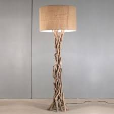 Modern Home Nautical Driftwood Floor Lamp Walmart Canada In 2020 Wood Floor Lamp Coastal Floor Lamps Diy Floor Lamp