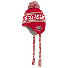 Custom mitchell & ness script emrboidery at. San Francisco 49ers Knit Hat Beanies Knitted Hat Official 49ers Shop