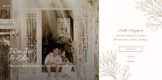 If you decide to use your wedding website later down the line as a family website, then apps can also be used to plan family trips or schedule. 20 Creative Wedding Website Examples Joy