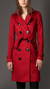 Burberry Cashmere Sandringham Trench Parade Red 2600 1550 Red Trench Coat Trench Coat Burberry Trench Coat