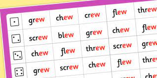 Sound different ew few ew flew 3 phonics readers go phonics 4c unit 15 17 efl. Words With Ew Sounds Teacher Made Phonics Resource