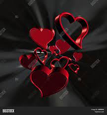We offer an extraordinary number of hd images that will instantly freshen up your smartphone or computer. 3d Red Hearts On Black Image Photo Free Trial Bigstock