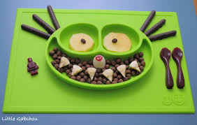Test De L Assiette Compartimentee Happy Mat D Ezpz Par Gabchou Repas Gourmandise Puericulture