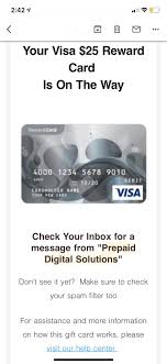 Im on ebay and im trying to pay through pay pal but every time i enter the card info it says card not how does a visa gift card work? I Redeemed For A Visa Gift Card And It Tells Me This It S Been 4 Days And I Still Haven T Received Another Email With My Gift Card What Do I Do Swagbucks