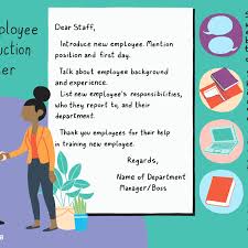 In this example, peter and jane are meeting for the first time at a social event. Sample Introduction Letter For A New Employee