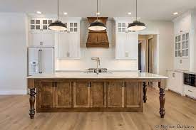 Leave a reply cancel reply. The 10 Foot Ceilings In This Farmhouse Kitchen Are Balanced Out With Full Height Cabin Farmhouse Kitchen Design Luxury Farmhouse Kitchen Elegant Master Bedroom