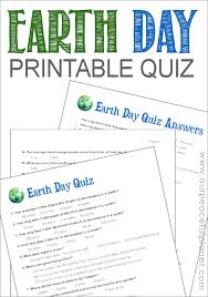 Displaying 162 questions associated with treatment. Earth Day Quiz Free Printable