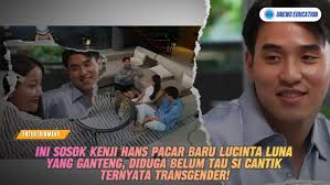 Ini Sosok Kenji Hans Pacar Baru Lucinta Luna yang Ganteng!