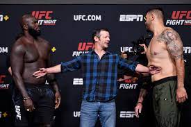 Get upcoming ufc fight list, dates, weight class, location, main event, ppv card, ufc fight night and tv info. Ufc Vegas 28 Rozenstruik Vs Sakai Odds Schedule Predictions Bleacher Report Latest News Videos And Highlights