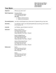 A curriculum vitae (cv) typically is longer when it comes to formatting as it presents more information compared to a resume. Format For Job Resume Free Resume Templates