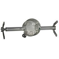 Raco Retro Brace With 4 In Round Ceiling Rated Pan 2 1 8 In Deep With 1 2 In Ko S 937 The Home Depot