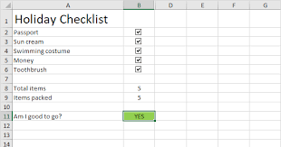 Checklist in excel is a type of control which is sample daily cleaning plant checklist.you can add or amend points as per plant requirements. Insert A Checkbox In Excel Easy Excel Tutorial