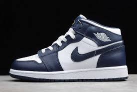 Black White Jordan 1 Mid 2019 Air Jordan 1 Mid Obsidian White Obsidian Metallic Gold 554724 174 Jordan 1 Mid Air Jordans Jordan 1