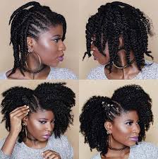 It's a simple hairstyle that makes any outfit look chic. 45 Beautiful Natural Hairstyles You Can Wear Anywhere Stayglam