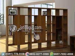 Terima custom/ sesuai keinginan : Jual Partisi Ruangan Minimalis Jati Harga Murah