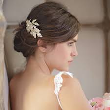 Use your new hair clips to create this chic hairstyle. Barrettes As A Bridal Hairstyle Accessory