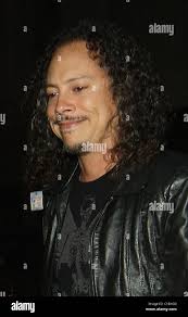 Kirk Hammond from Metallica arriving at Groucho London, England