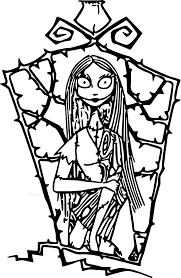 You can select the image and save it to your smart device and desktop to print and color. Free Printable Nightmare Before Christmas Coloring Pages Best Coloring Pages For Kids