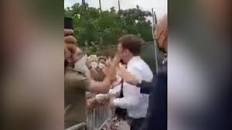 Résultat de recherche d'images pour "MACRON RECOIT UNE GIFLE"