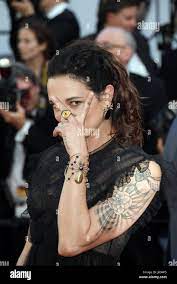 Cannes, Deutschland. 18th May, 2017. Asia Argento attends the Les Fantomes d'Ismael  film red carpet