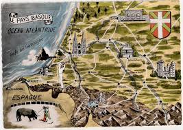 Tourism and holidays in the basque country carte des parcs naturels français de métropole. Le Pays Basque Carte Postale Ancienne Et Vue D Hier Et Aujourd Hui Geneanet