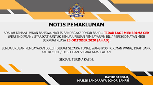 Pembayaran cukai taksiran harta boleh dibayar secara online portal rasmi majlis daerah yong peng mdyp. E Bayar Portal Rasmi Majlis Bandaraya Johor Bahru Mbjb