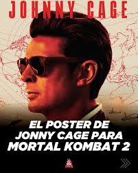 El nuevo Póster de Johnny Cage robándose el protagonismo para la película  de #mortalkombat como “Uncaged Fury” 💥