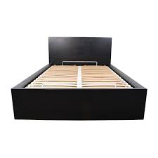 Arthur ash walnut full platform bed frame. 30 Off Ikea Ikea Full Bed Frame With Storage Beds
