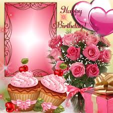 Birthday Cake With Photo Frame Free Download Happy Birthday Horror02 Birthdays Birthday Wishes Flowers Happy Birthday Rose Happy Birthday Celebration