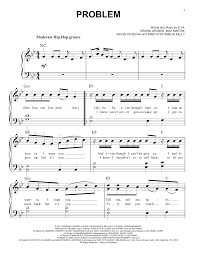 If we seek with intent by rené g. Spartito Pianoforte Problem Feat Iggy Azalea Di Ariana Grande Pianoforte Per Principianti