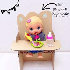 Pin On Diy Baby Doll High Chair