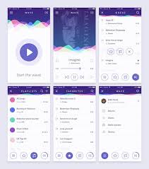 Flatui Colors Greatfonts Music App Design Ios Music App Music App