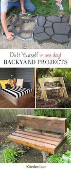 Or go to your local plant nursery and buy a few pots to fill with your favorite blossoms. One Day Backyard Ideas Diy Projects The Garden Glove Diy Backyard Backyard Projects Backyard