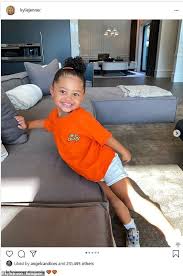 Kylie jenner hasn't been shy about posting pictures of her daughter, stormi. Kylie Jenner Captures Her Two Year Old Daughter Stormi S Infectious Smile In A Series Of Snapshots Daily Mail Online