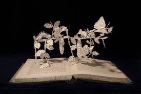 Artist Creates Incredible Book Sculptures From Antique Books Paper In 2020 Book Sculpture Book Art Antique Books