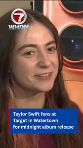 Taylor Swift's newest album came out at midnight